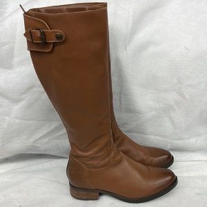 Steve Madden leather riding boots ladies sz 8.5